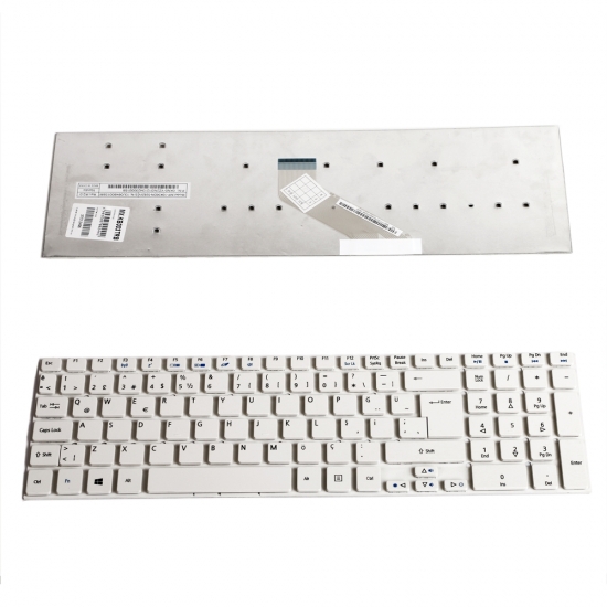 Acer Aspire  VA73 , VN7-591G ,  v3-571g , 5830T Beyaz Türkçe Klavye
