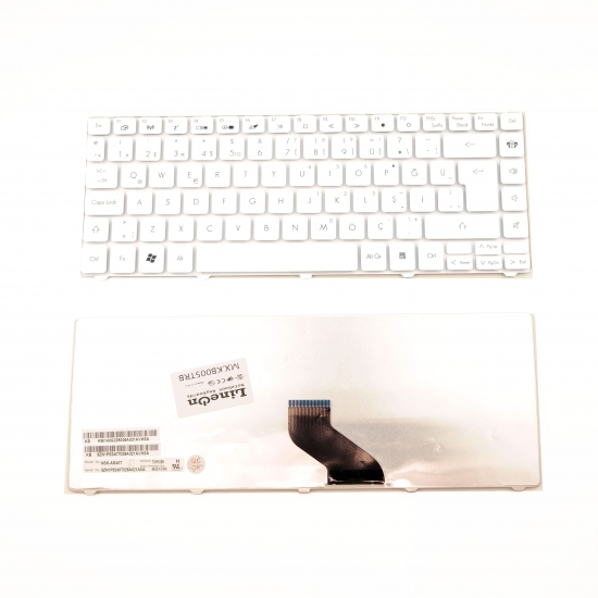 Acer Aspire 3810 NM98 Uyumlu Klavye Beyaz