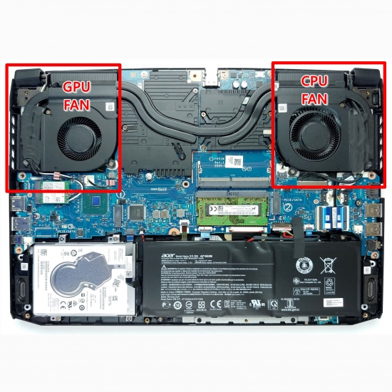 Acer Predator Helios 300 PH315-52 Notebook Cpu Fan (Sağ)