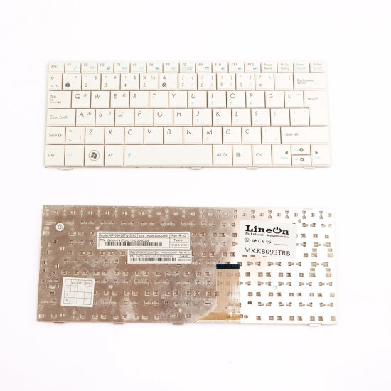 MP-09A36TQ-5283 Notebook Klavye Beyaz