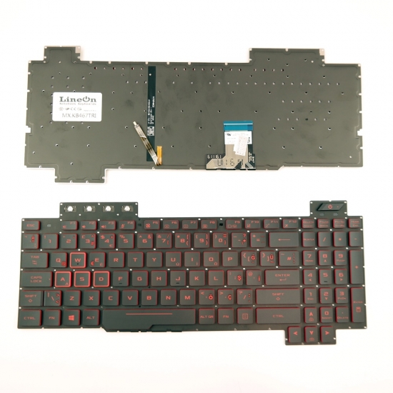 Asus TUF Gaming FX505G, FX505GT Notebook Klavye Işıklı