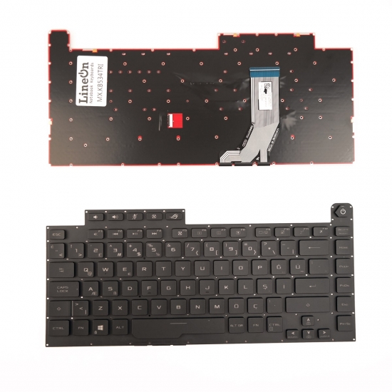 Asus ROG Strix G15 G512 G512LV G531GD Notebook Klavye Işıklı
