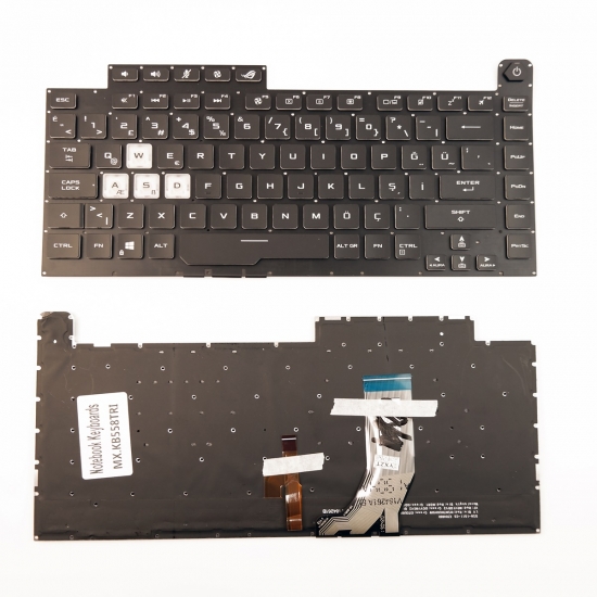 Asus ROG Strix G15 G512 Notebook Klavye RGB Işıklı (16Pin)