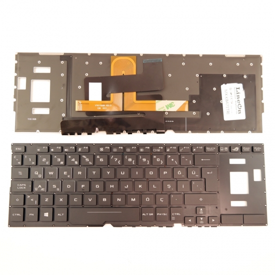 Asus ROG GX501VI-XS74 GX501VIK GX501VS Notebook Klavye Işıklı