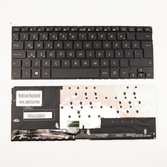 Asus UX430U UX430UN Notebook Klavye Işıklı