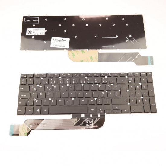 Dell P66F002 P66F003 Notebook Klavye