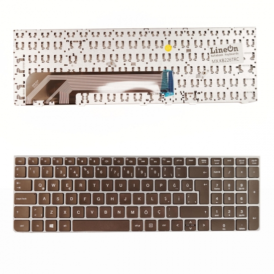 LineOn - HP 4535S Notebook Klavye Çerçeveli