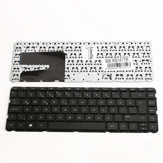 HP 14-R001ST Klavye Siyah Türkçe