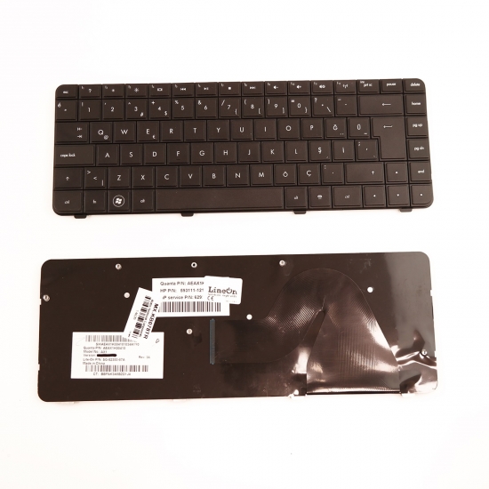 HP 606607-251 595199-251 Notebook Klavye