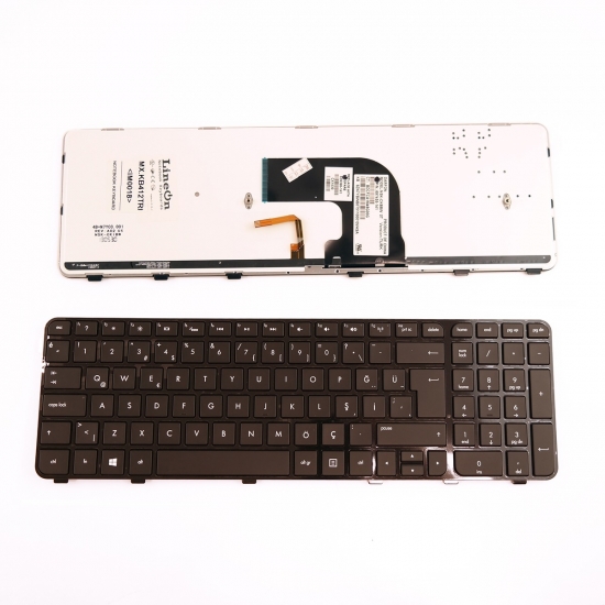 HP Envy dv6-7200 dv6-7300 Notebook Klavye Işıklı