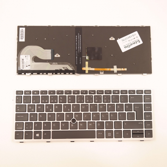 HP ZBook 14u G5 14u G6 Notebook Klavye Işıklı