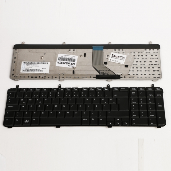 HP DV7-2200 DV7-3000 DV7-3100 Notebook Klavye