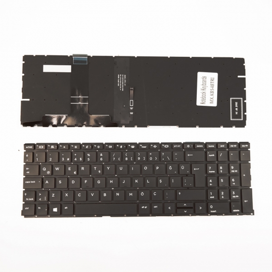 HP Probook 450 G8, 455 G8 Notebook Klavye Işıklı
