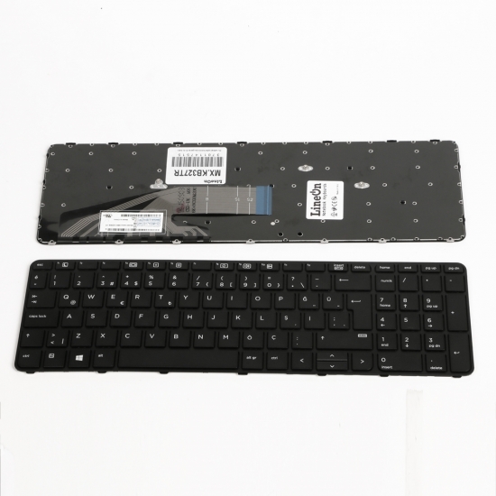 HP Probook 650 G2 T4J06EA Uyumlu Laptop Klavye Türkçe