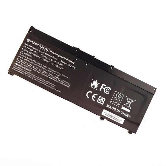 Redox HP SR03XL Notebook Batarya Pil