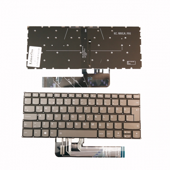 Lenovo C340-14IWL Notebook Klavye Işıklı