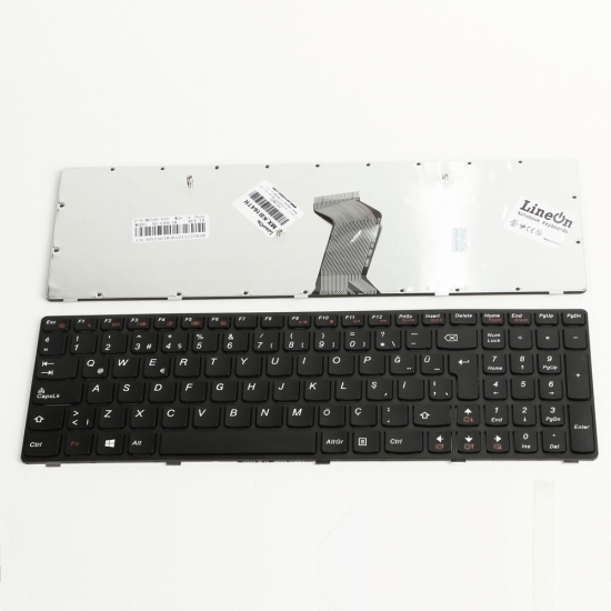 Lenovo 25210895 Klavye Tuş Takımı Siyah Türkçe