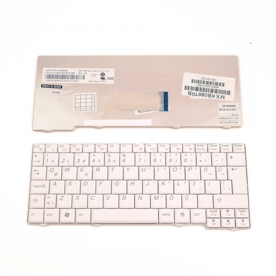 LENOVO S10-2 Laptop Klavye Beyaz Türkçe