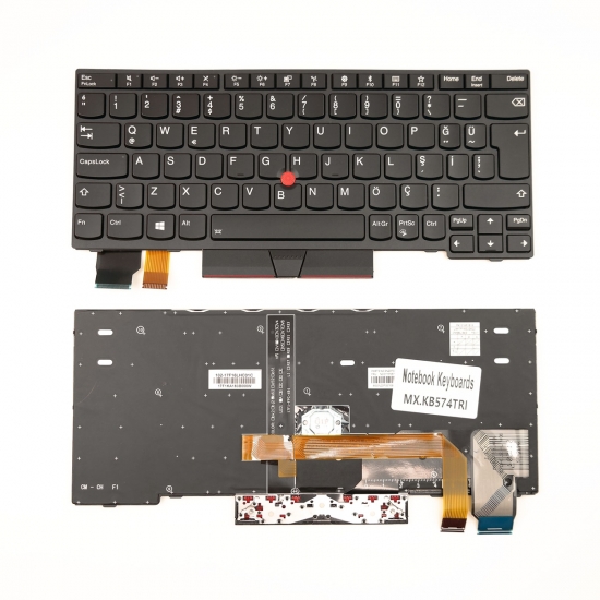 Lenovo ThinkPad X280 A285 Notebook Klavye Işıklı TP
