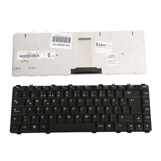 Lenovo Ideapad Y550P Y460 Y560 Klavye Siyah