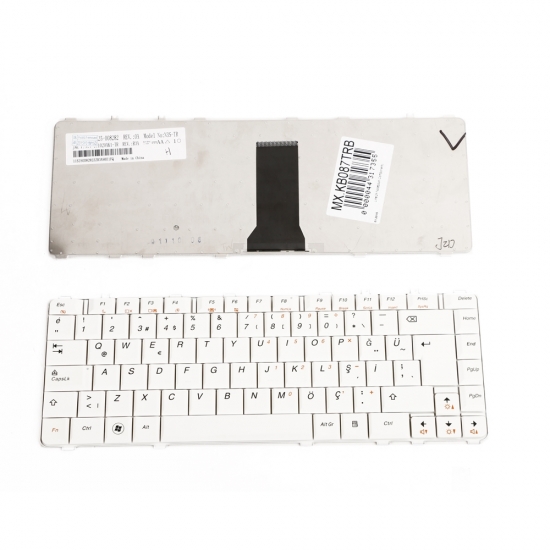 Lenovo Y450G Y550 Y550A Klavye Beyaz Türkçe