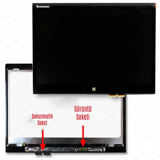 Lenovo YOGA 700-14 Ekran ve Dokunmatik Panel Set
