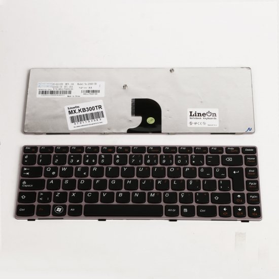 Lenovo Z360 Klavye Çerçeveli