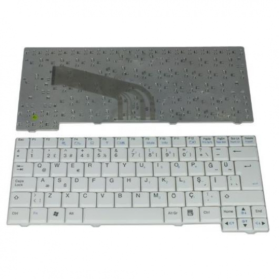 LG X110-G, X110-L, XD110, V070722AS Notebook Klavye Beyaz