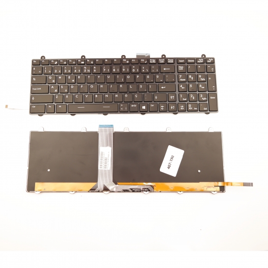 MSI CX70 , GT70 Notebook Klavye Tuş Takımı RGB Işıklı V.1