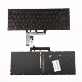 MSI GS65 Stealth 8SE-211TR Notebook Klavye (Kırmızı Harf)