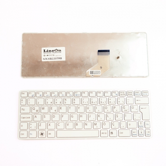 149102811FR Notebook Klavye Beyaz