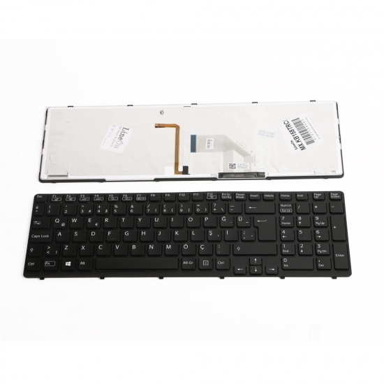 Sony Vaio 1511T1EB Notebook Klavye Çerçeveli Işıklı