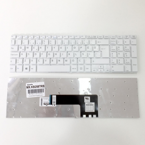 MP-12Q26I0-9201 Notebook Klavye Beyaz
