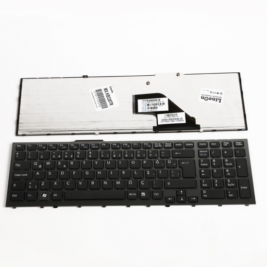 Sony Vaio NSK-S9001, 9Z.N3S82.001  Uyumlu Laptop Klavye Çerçeveli