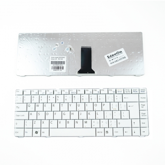 Sony Vaio 81-31305001-01 Notebook Klavye Beyaz