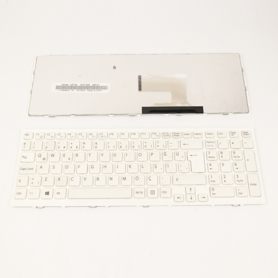 Sony Vaio AEHK1U00120 , V116646A  Beyaz Türkçe Klavye
