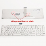 Toshiba 6037B0084618 Notebook Klavye Beyaz Çerçeveli