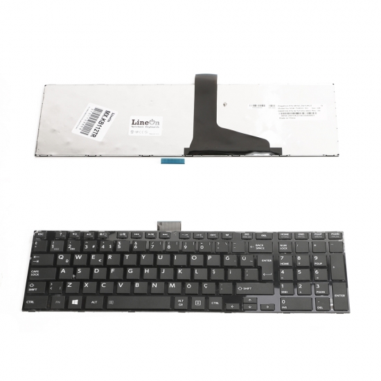 Toshiba V000271560 Klavye Tuş Takımı Çıtalı Siyah
