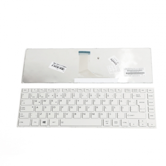 Toshiba C800 C800D L840 Klavye Beyaz Türkçe