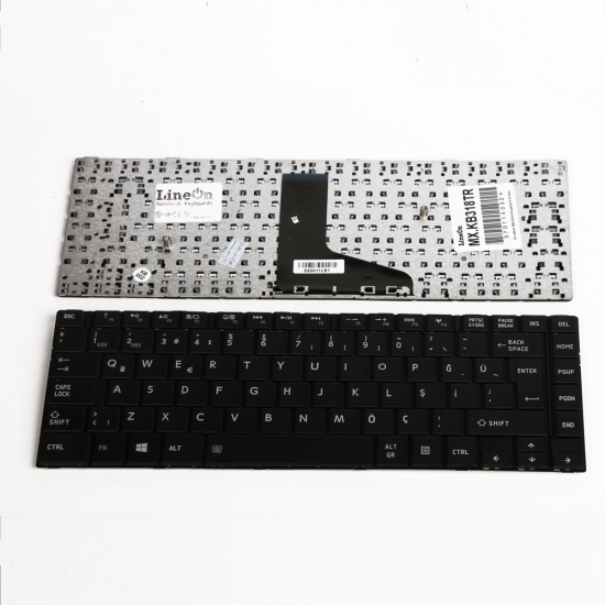 Toshiba Satellite C40T-A C45T-A Notebook Klavye