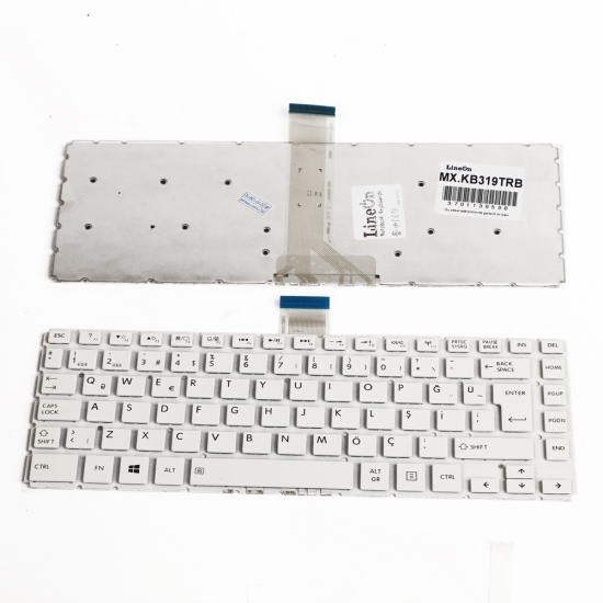 Toshiba E45-B Notebook Klavye Beyaz