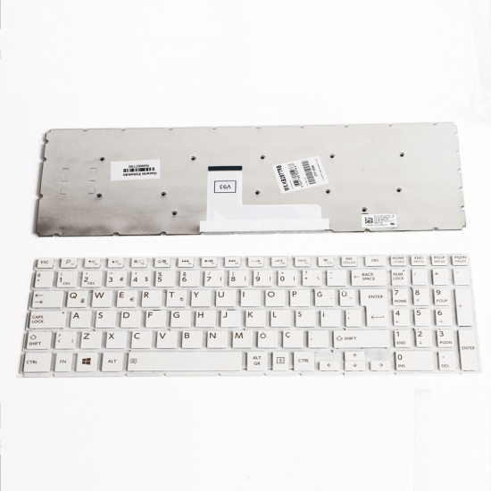 Toshina Satellite S50-B S50D-B Notebook Klavye Beyaz