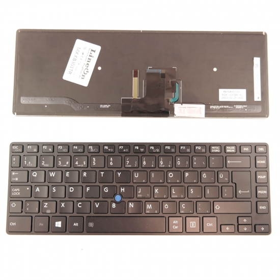 Toshiba Tecra Z40-A-121 Notebook Klavye Işıklı